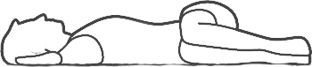 posture torsion allongee