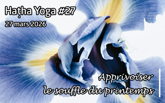 Saison 2025-2026, séance de haṭha yoga n°27 : Apprivoiser le souffle du printemps