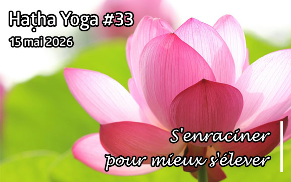 Saison 2025-2026, séance de haṭha yoga n°33 : S'ancrer pour mieux s'élever